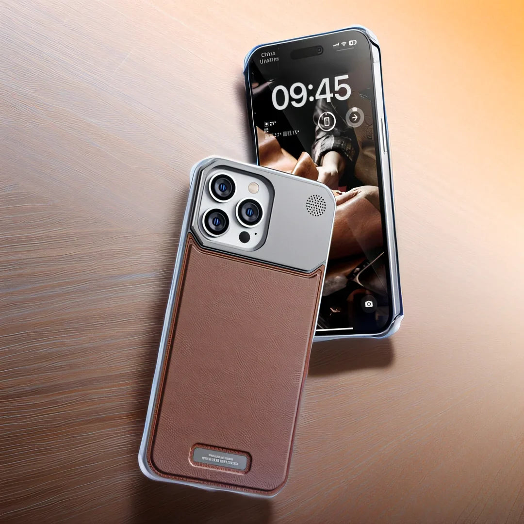 Sierra iPhone Case | Aluminum Alloy & Premium Leather