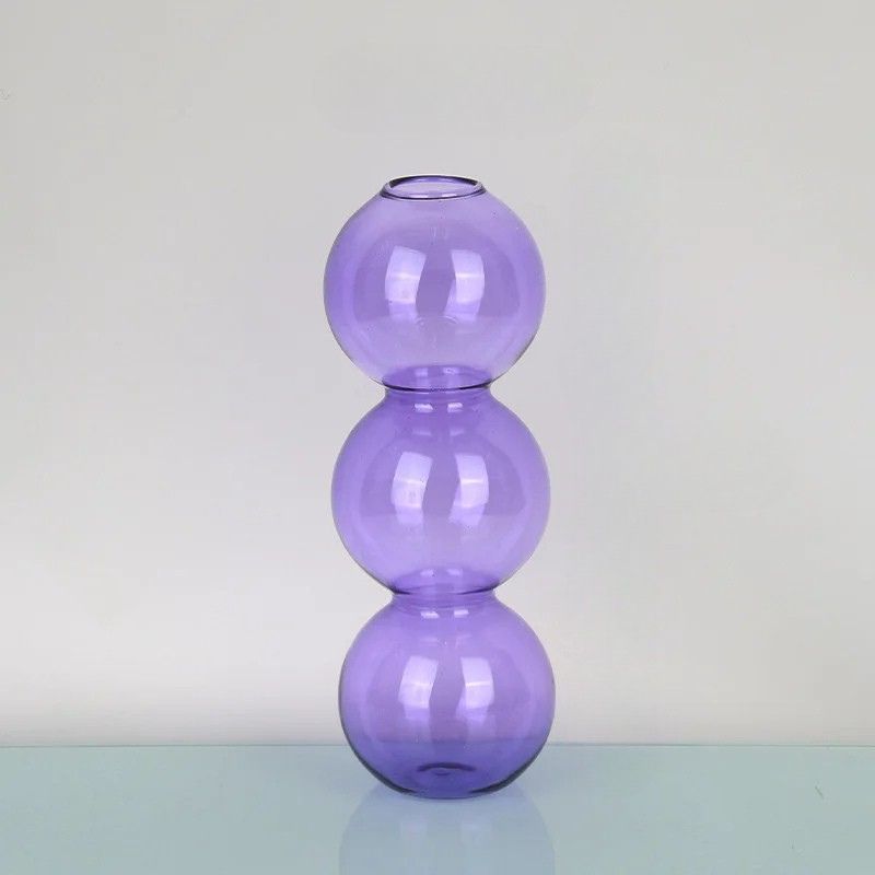 Nora Scandinavian Vase | Handblown Glass, Minimalist Design