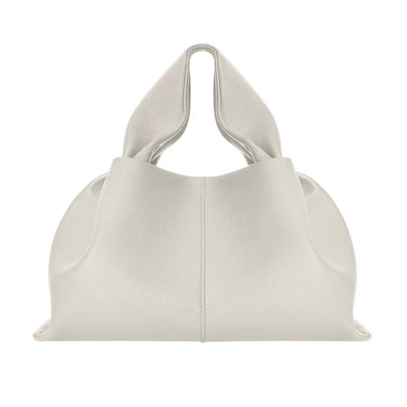 Elysian Women's Handbag | Premium PU, Elegant Ruched Design