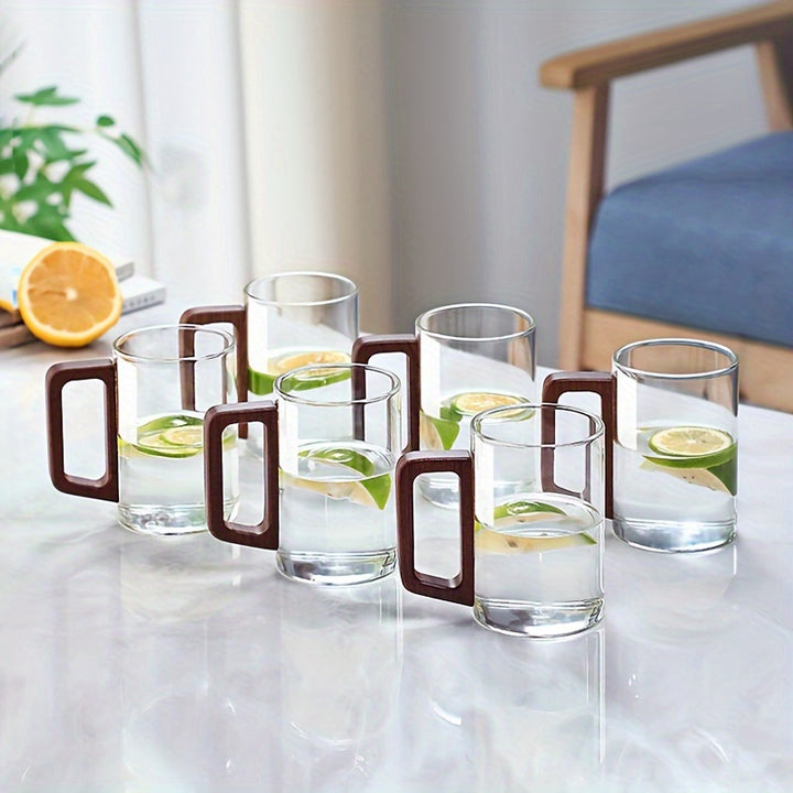 Tina Ergonomic Mug | Heat-Resistant Glass, Nordic Design