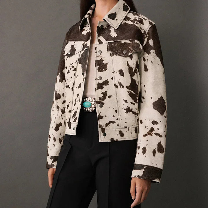 Bella Women's Jacket | Luxe Bouclé Fabric, Cropped Silhouette