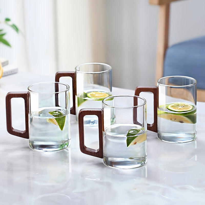Tina Ergonomic Mug | Heat-Resistant Glass, Nordic Design