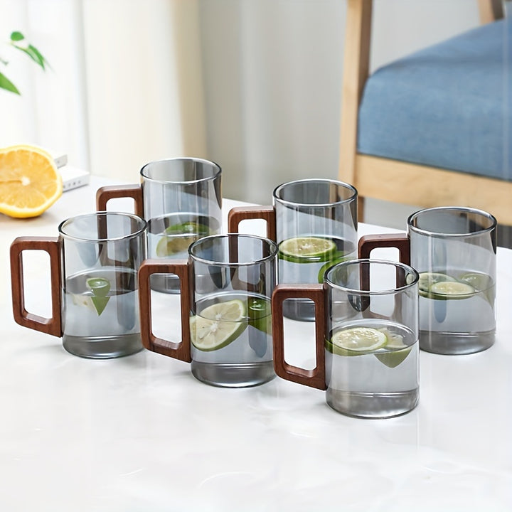 Tina Ergonomic Mug | Heat-Resistant Glass, Nordic Design