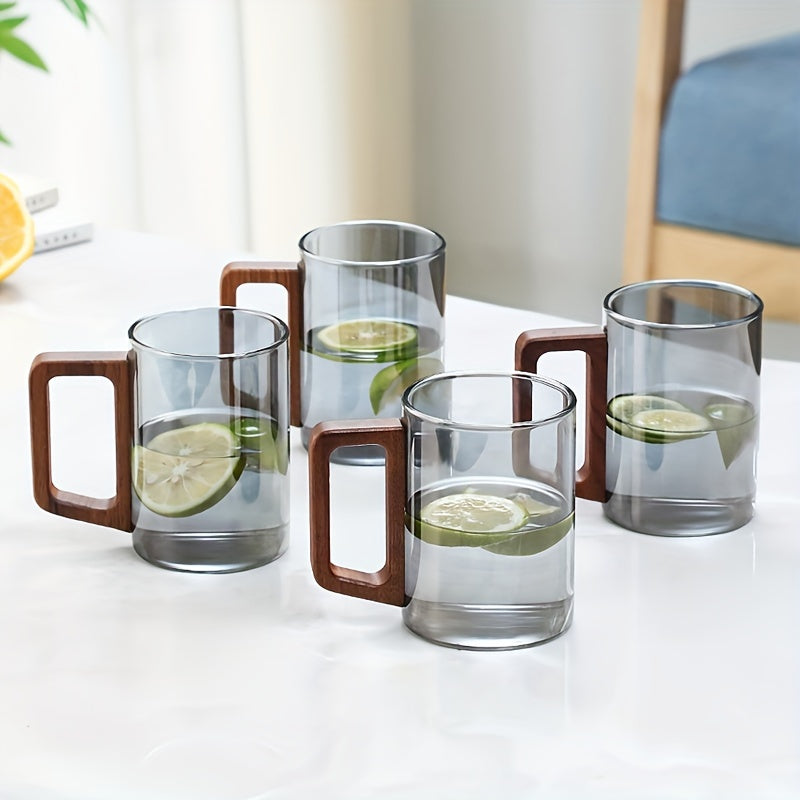 Tina Ergonomic Mug | Heat-Resistant Glass, Nordic Design