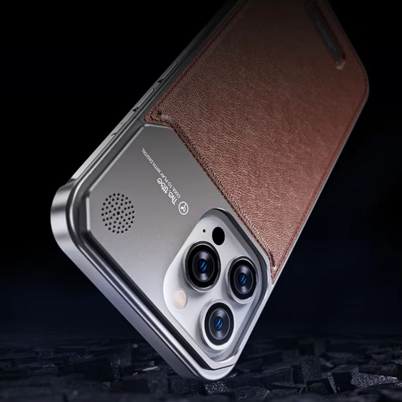 Sierra iPhone Case | Aluminum Alloy & Premium Leather