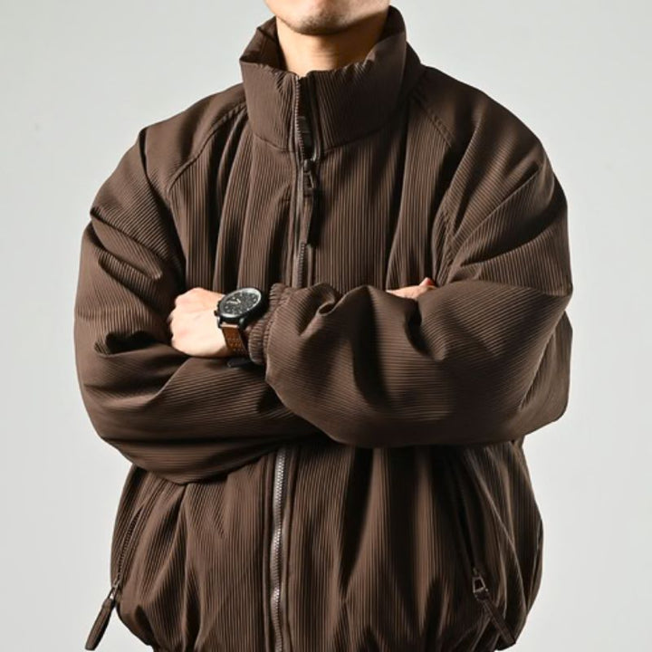 Horus Women's Puffer Jacket | Insulated Ribbed Corduroy for Winter Wear
