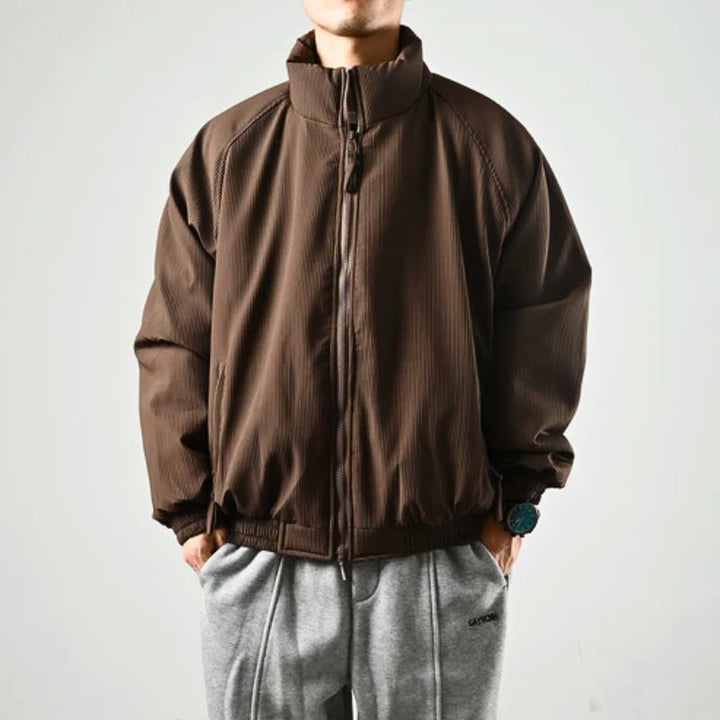 Horus Women's Puffer Jacket | Insulated Ribbed Corduroy for Winter Wear