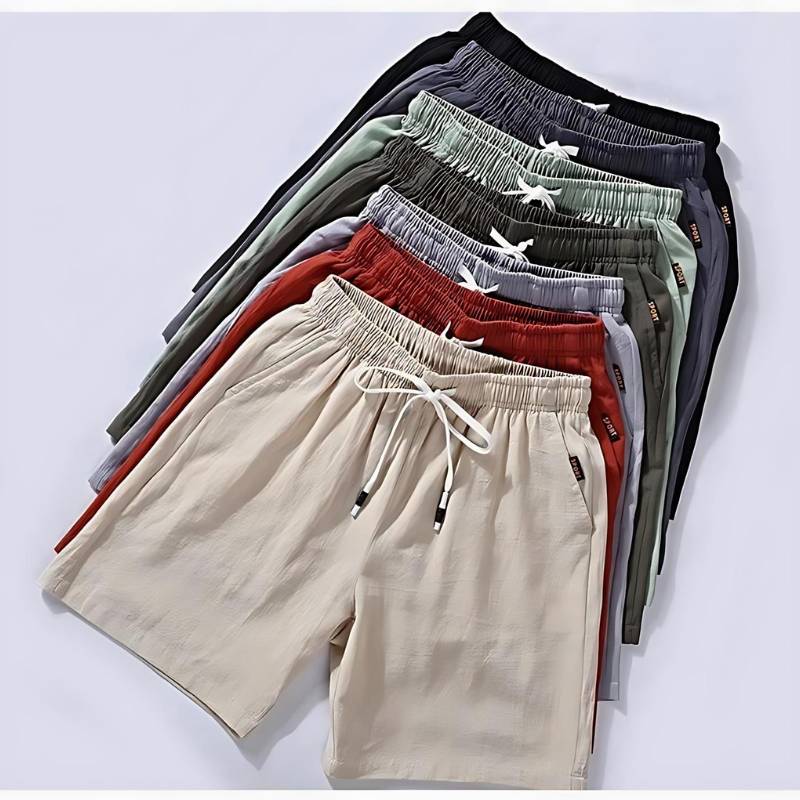 Pablo Men's Cargo Shorts | 100% Cotton, Lightweight Summer Style