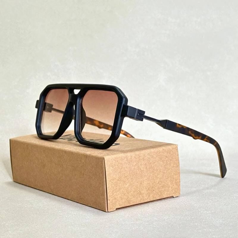 Dare Unisex Sunglasses | Vintage Square Design, UV Protection