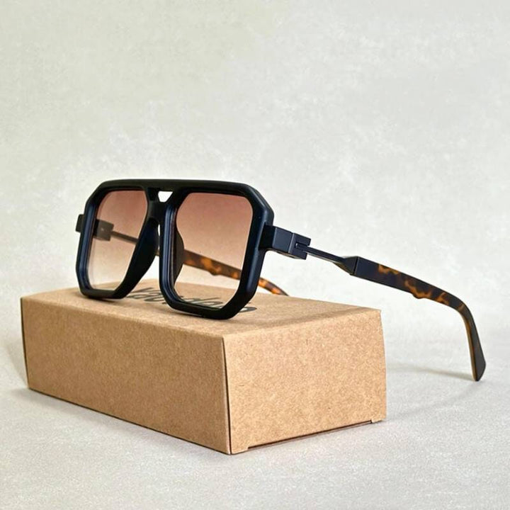 Dare Unisex Sunglasses | Vintage Square Design, UV Protection