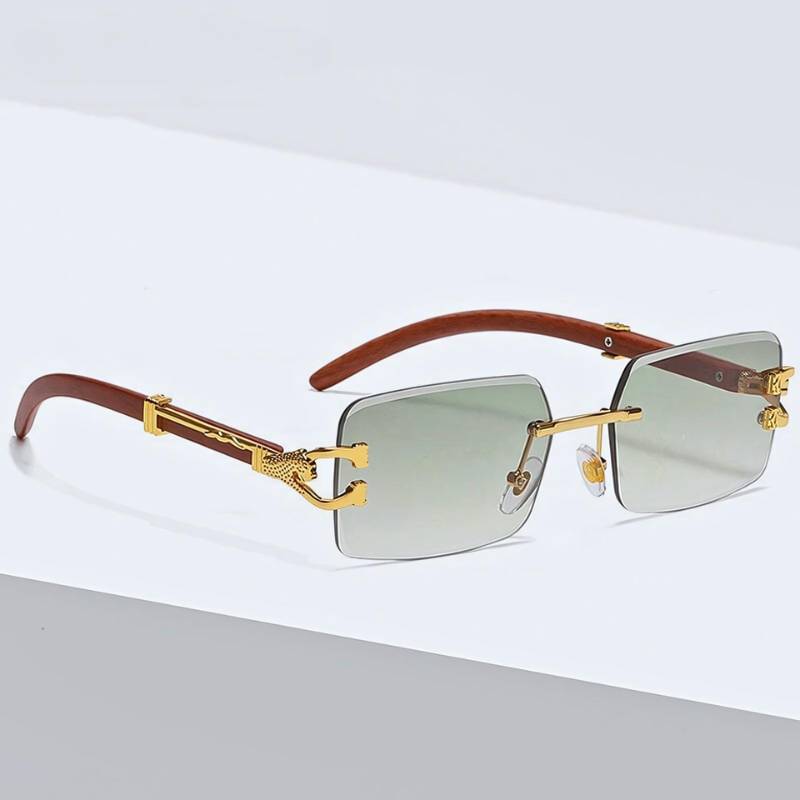 Watanabe Women's Sunglasses | Gradient Lenses, Rimless Design