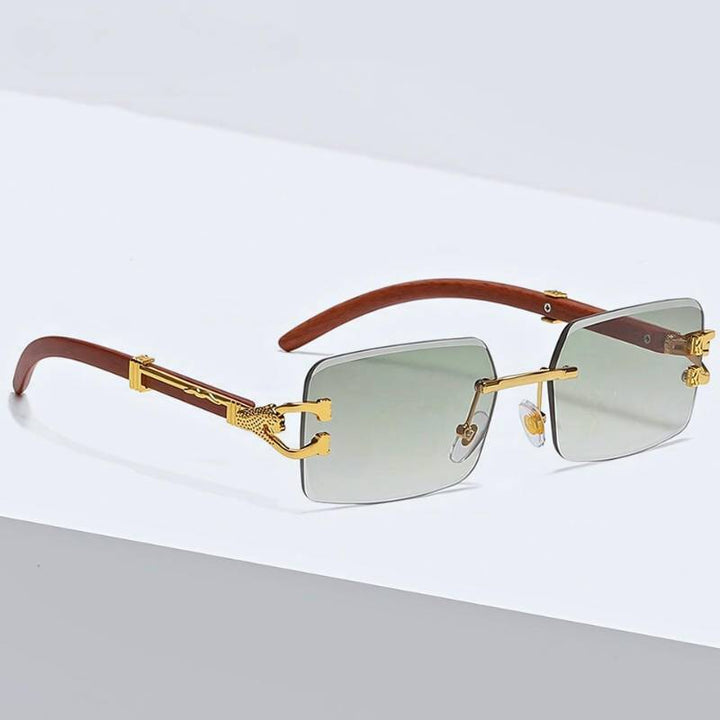Watanabe Women's Sunglasses | Gradient Lenses, Rimless Design