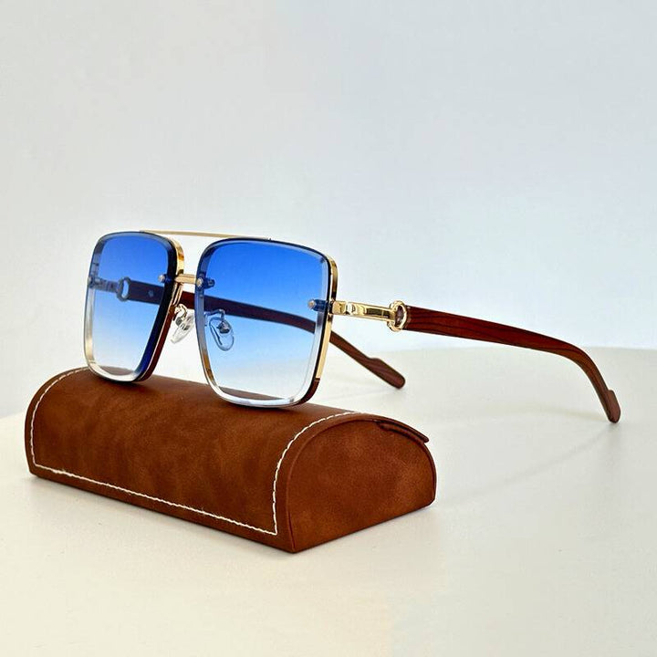 Tornado Unisex Sunglasses | Vintage Steampunk Design, UV Protection