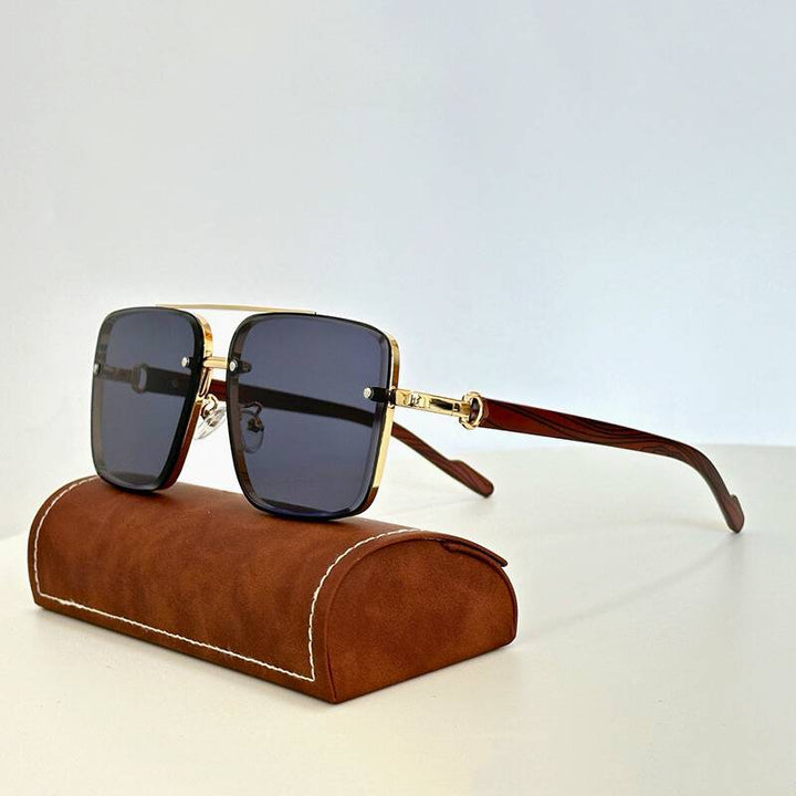 Tornado Unisex Sunglasses | Vintage Steampunk Design, UV Protection