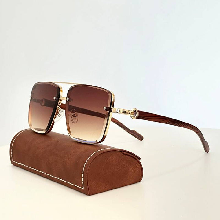 Tornado Unisex Sunglasses | Vintage Steampunk Design, UV Protection