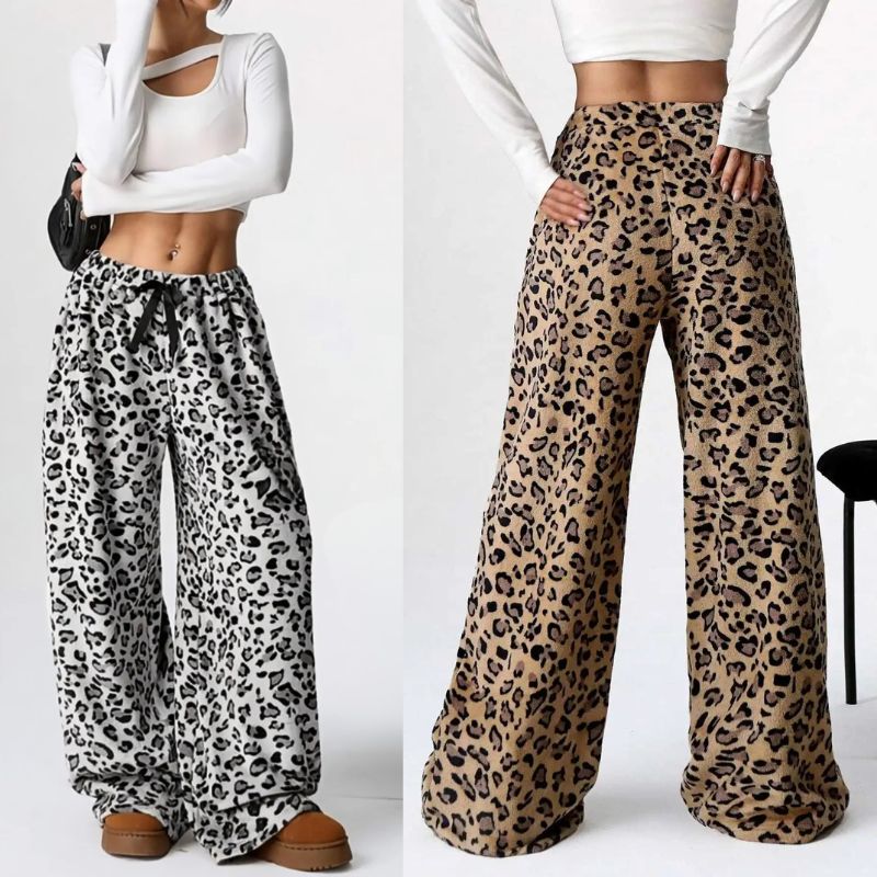 Ravelle Women's Wide-Leg Pants | Ultra-Soft Fleece