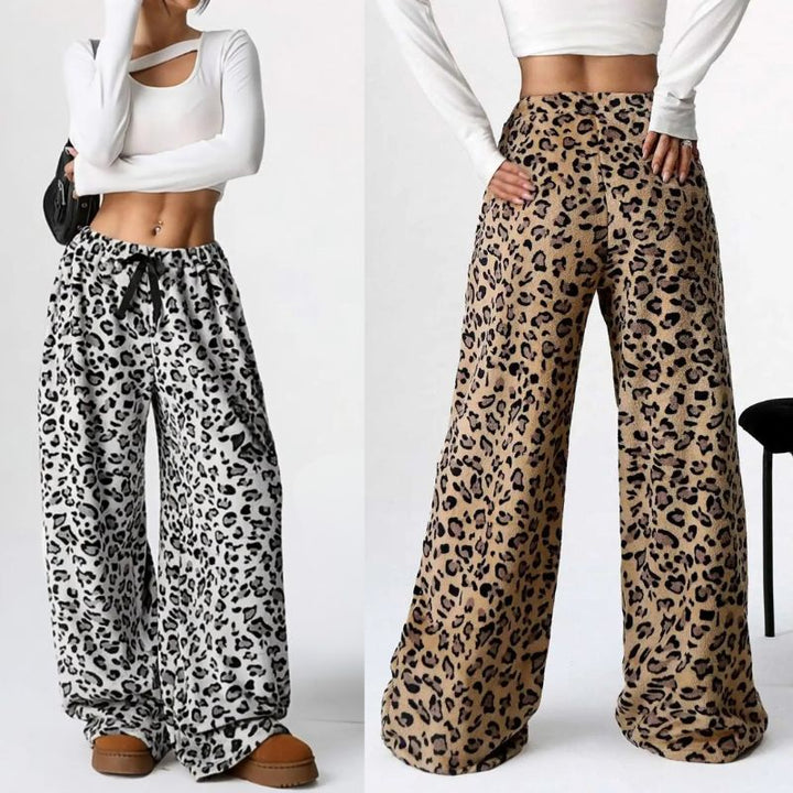 Ravelle Women's Wide-Leg Pants | Ultra-Soft Fleece
