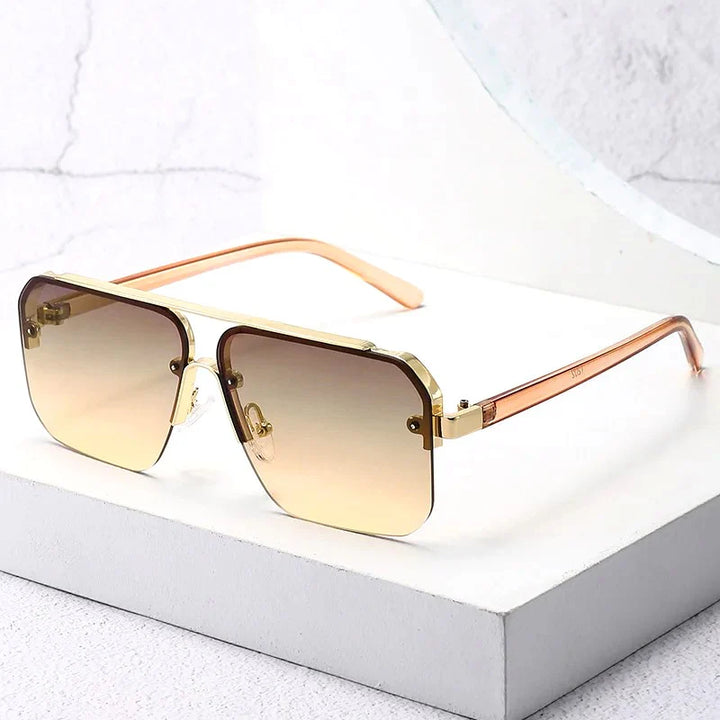 Cielo Women's Sunglasses | Metal Frame, Gradient Lenses, UV400 Protection