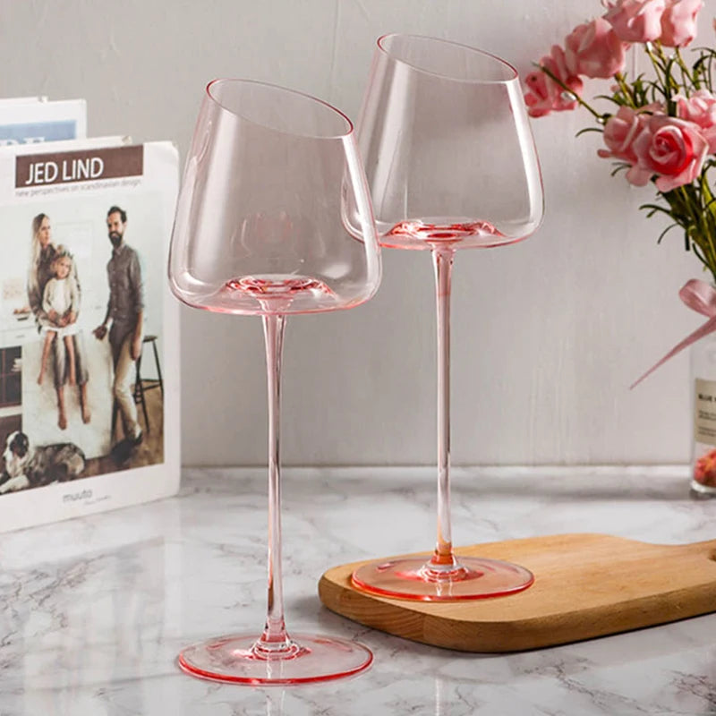 Bella Handcrafted Wine Glass Set | Ultra-Thin Crystal, Big Belly Design