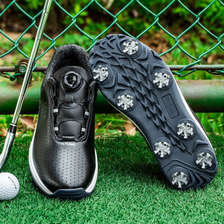 Maverick Unisex Golf Shoes | Breathable Leather, Anti-Slip Design