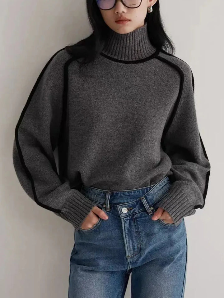 Elyra Women's Sweater | Cozy Wool Blend, Relaxed Fit