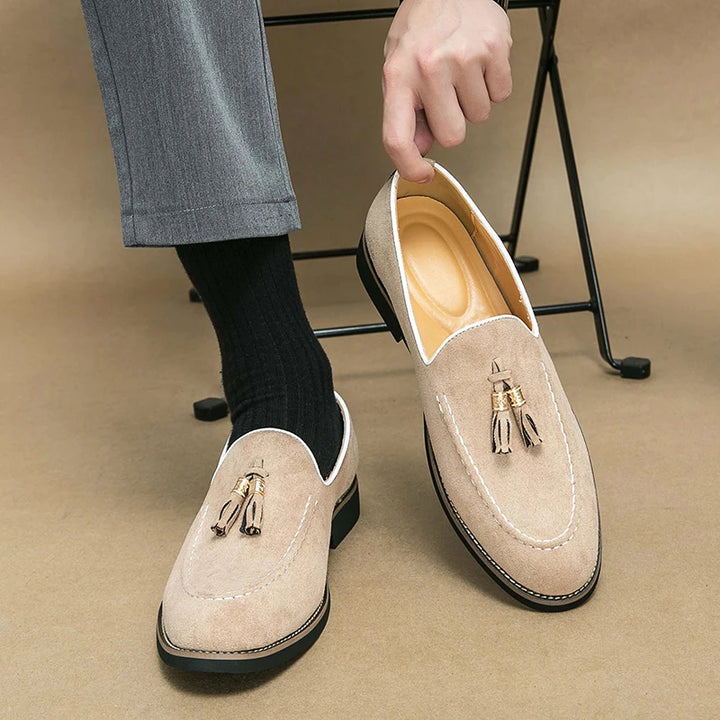Velluro Men's Loafers | Premium Leather and Suede