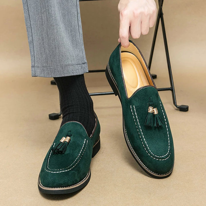 Velluro Men's Loafers | Premium Leather and Suede