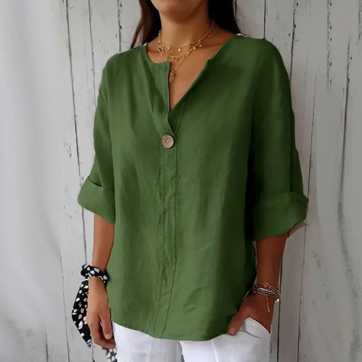 Pavla Women's Blouse | Lightweight Linen