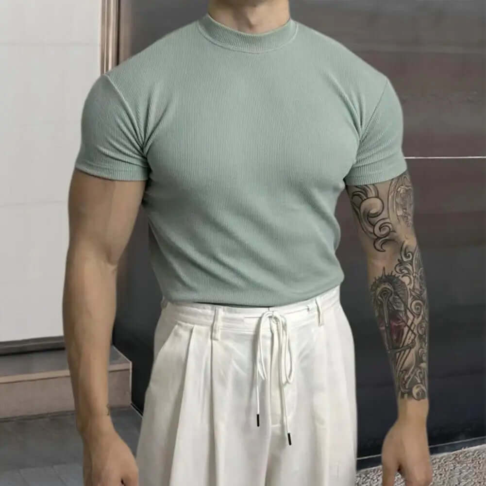 Avery Men's Slim Fit Tee | Moisture-Wicking Fabric