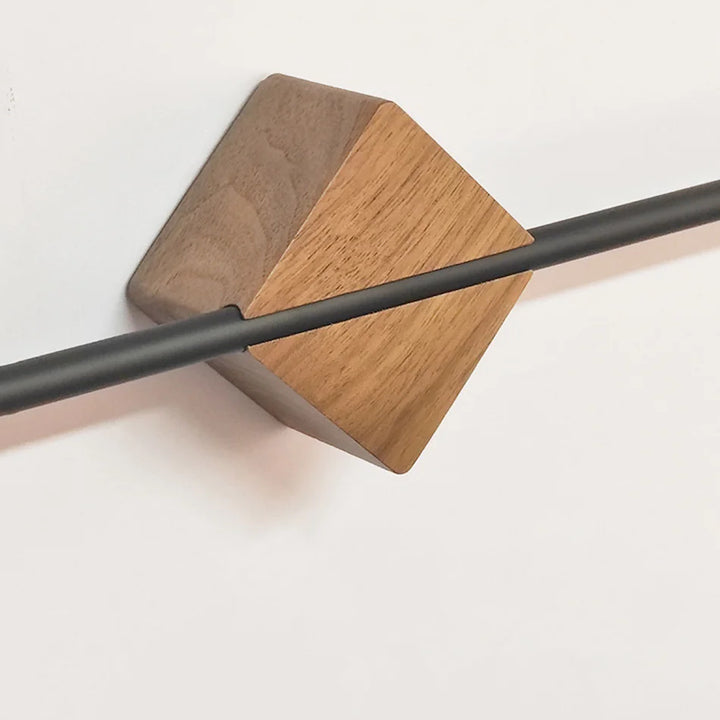 Woodsman Towel Bar | Natural Wood Finish
