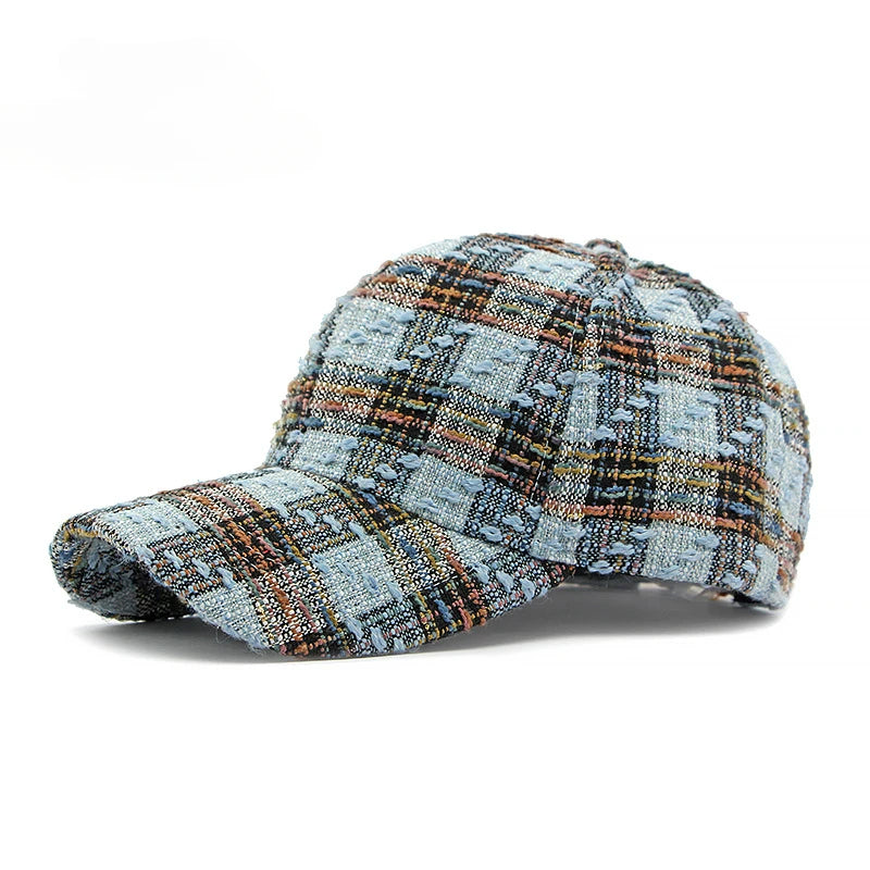 Maverick Men's Flat Cap | Breathable Fabric, Iconic Plaid Design