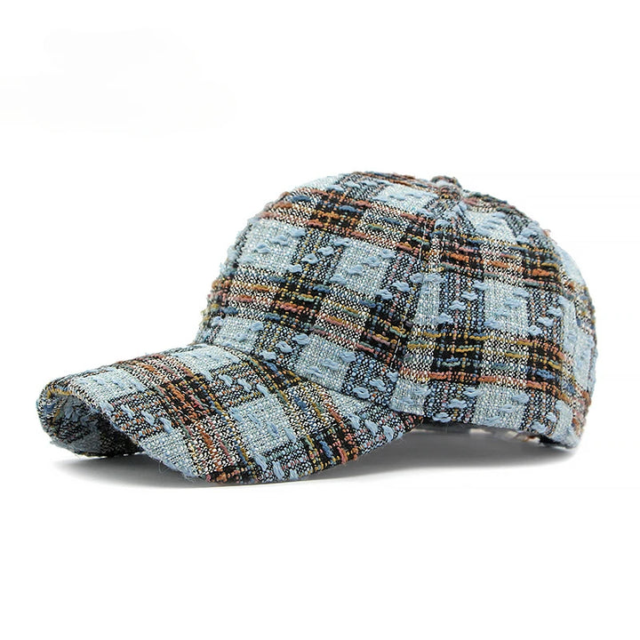 Maverick Men's Flat Cap | Breathable Fabric, Iconic Plaid Design