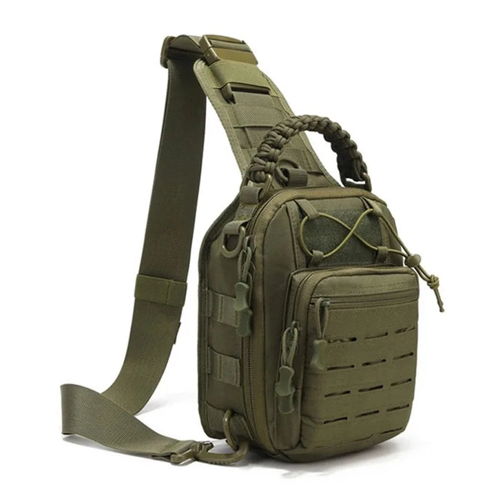 Trek Tactical Shoulder Bag | Waterproof Fabric, Adjustable Sling Strap