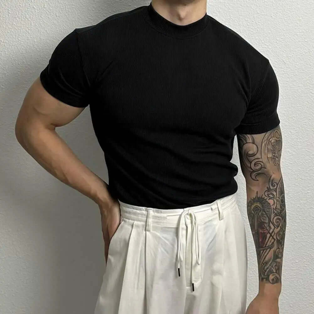 Avery Men's Slim Fit Tee | Moisture-Wicking Fabric