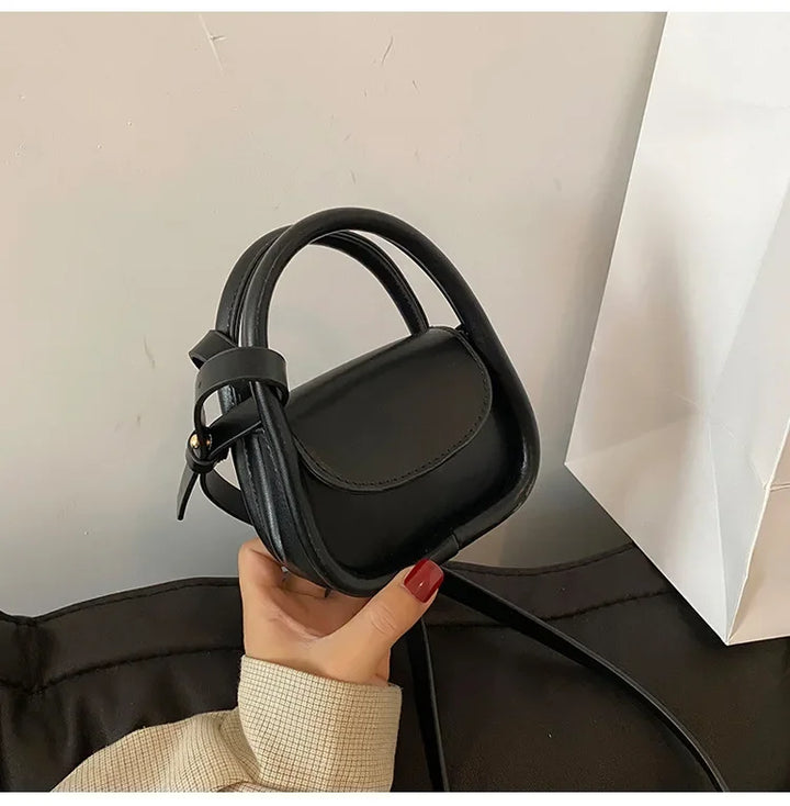 Luciana ādas mini soma ar augšējo rokturi