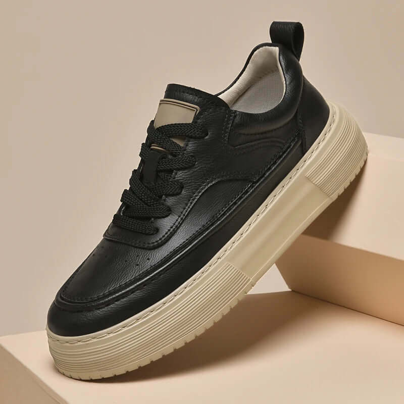 Urban Men's Sneakers | Handmade Leather, Low-Top Design