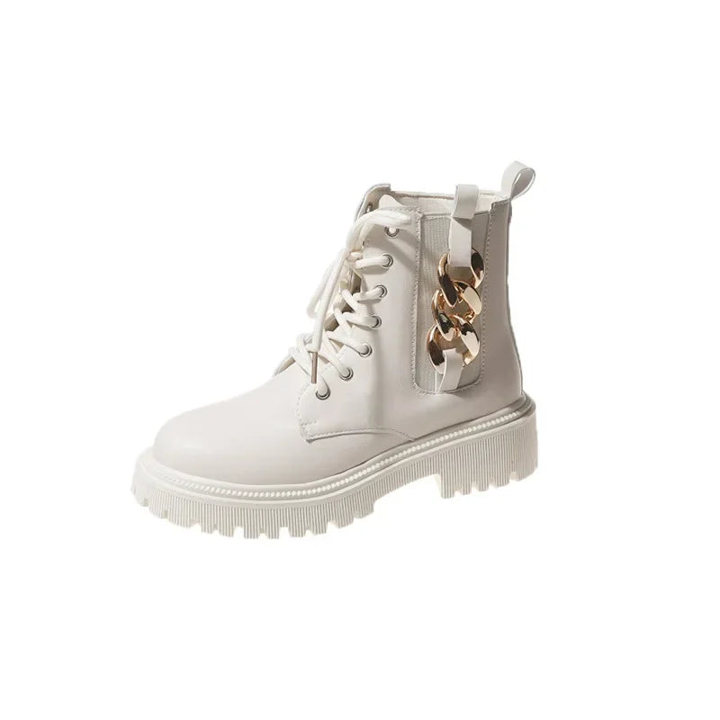 Maya Women's Platform Boots | Premium Leather, Edgy Design