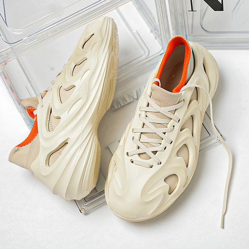 Aero Gravity Sneakers | Breathable Knit Upper