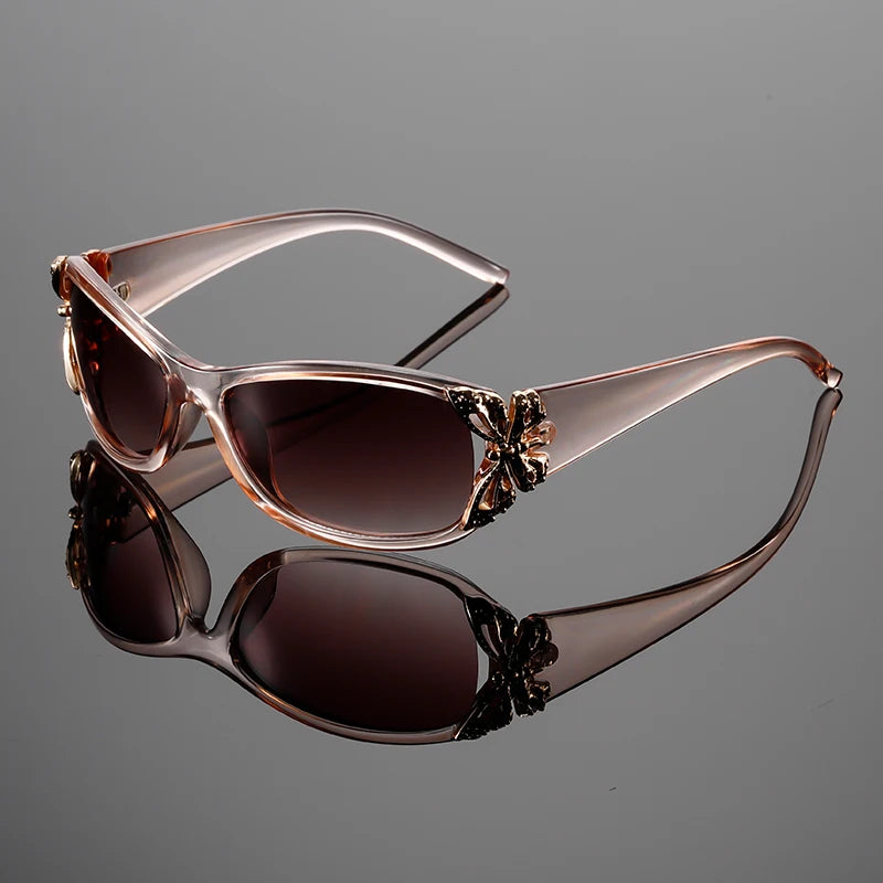 Cora Unisex Sunglasses | Gradient Butterfly Lenses