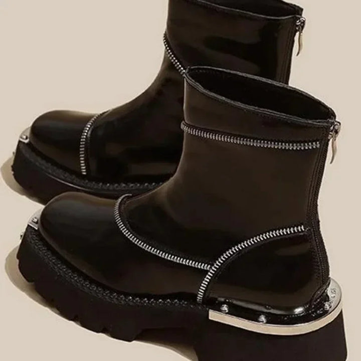 Sierra Women's Barrel Boots | Waterproof Synthetic, Mid Heel