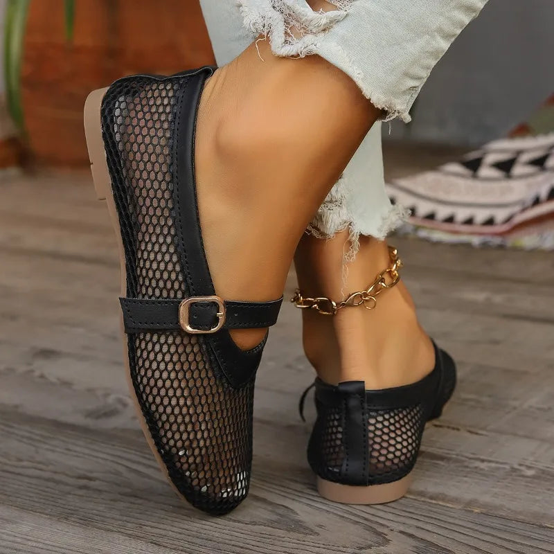 Guillem Women's Sandals | Elegant Pointed Toe, Comfortable Low Heel