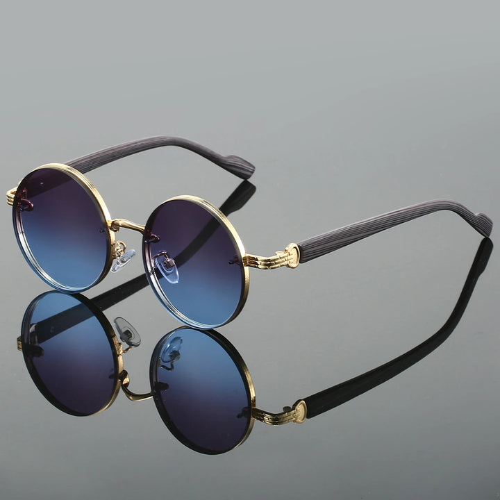 Fiona Women's Round Sunglasses | Gradient Lenses, Vintage-Inspired