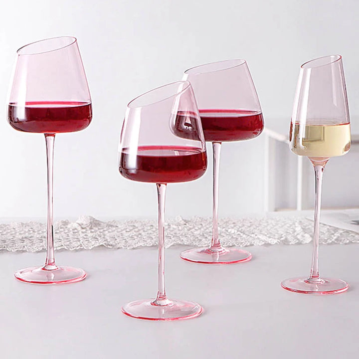 Bella Handcrafted Wine Glass Set | Ultra-Thin Crystal, Big Belly Design