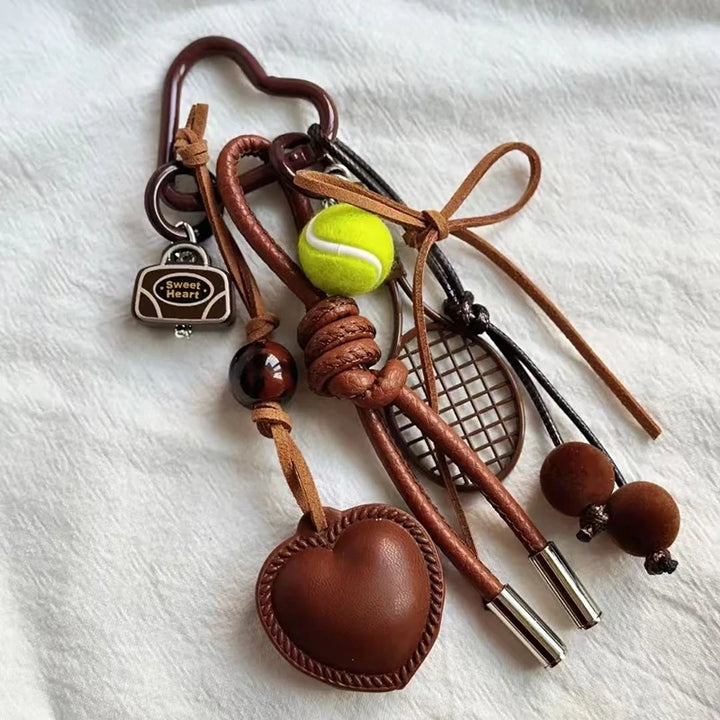 Hera Women's Leather Charm | Handcrafted Vintage Style, Brown
