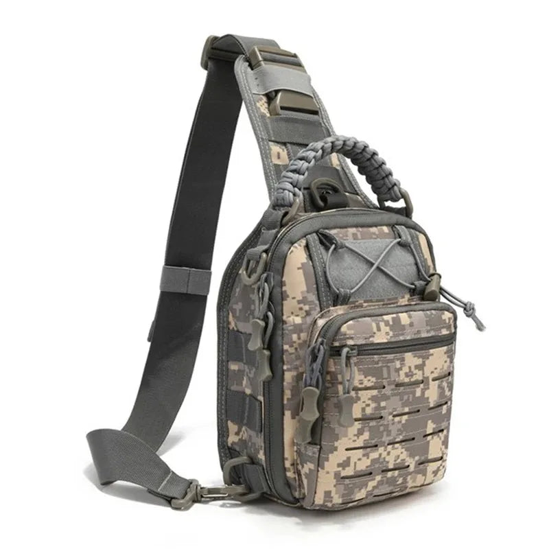 Trek Tactical Shoulder Bag | Waterproof Fabric, Adjustable Sling Strap