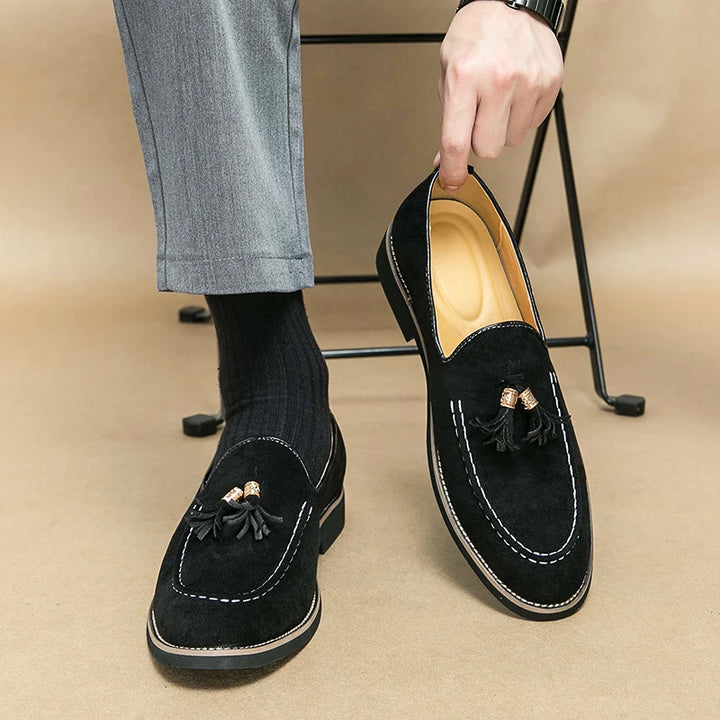 Velluro Men's Loafers | Premium Leather and Suede