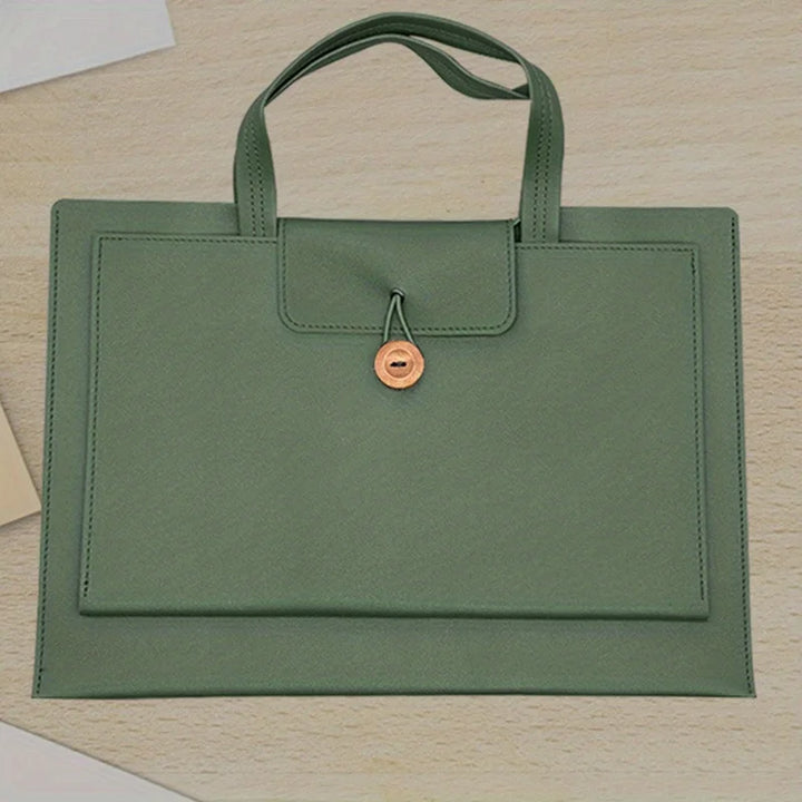 Lugano Leather Laptop Briefcase | Lightweight Design