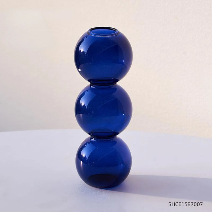 Nora Scandinavian Vase | Handblown Glass, Minimalist Design