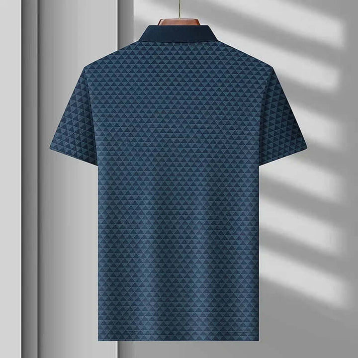 Caro Men's Polo Shirt | Breathable Ice Silk, Moisture-Wicking