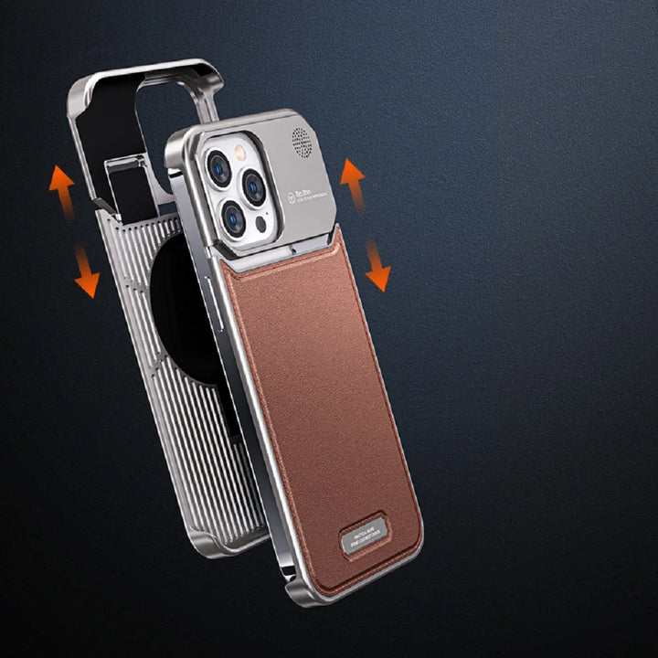 Sierra iPhone Case | Aluminum Alloy & Premium Leather